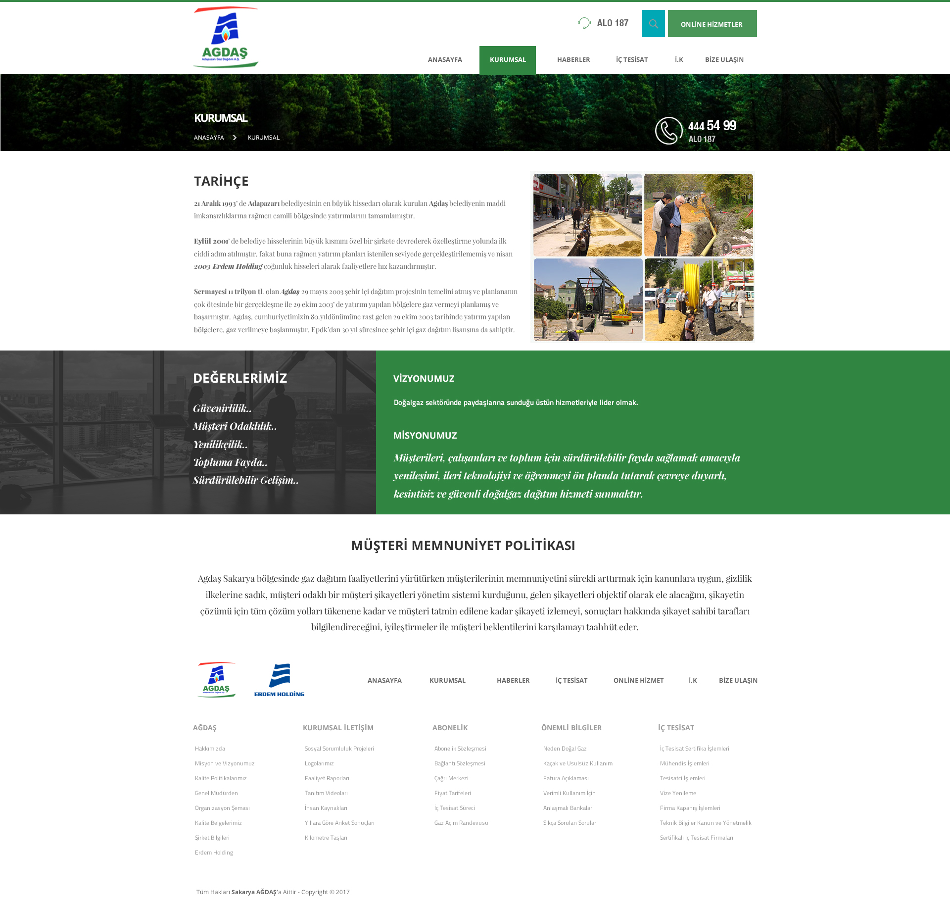 Agdaş Web Site