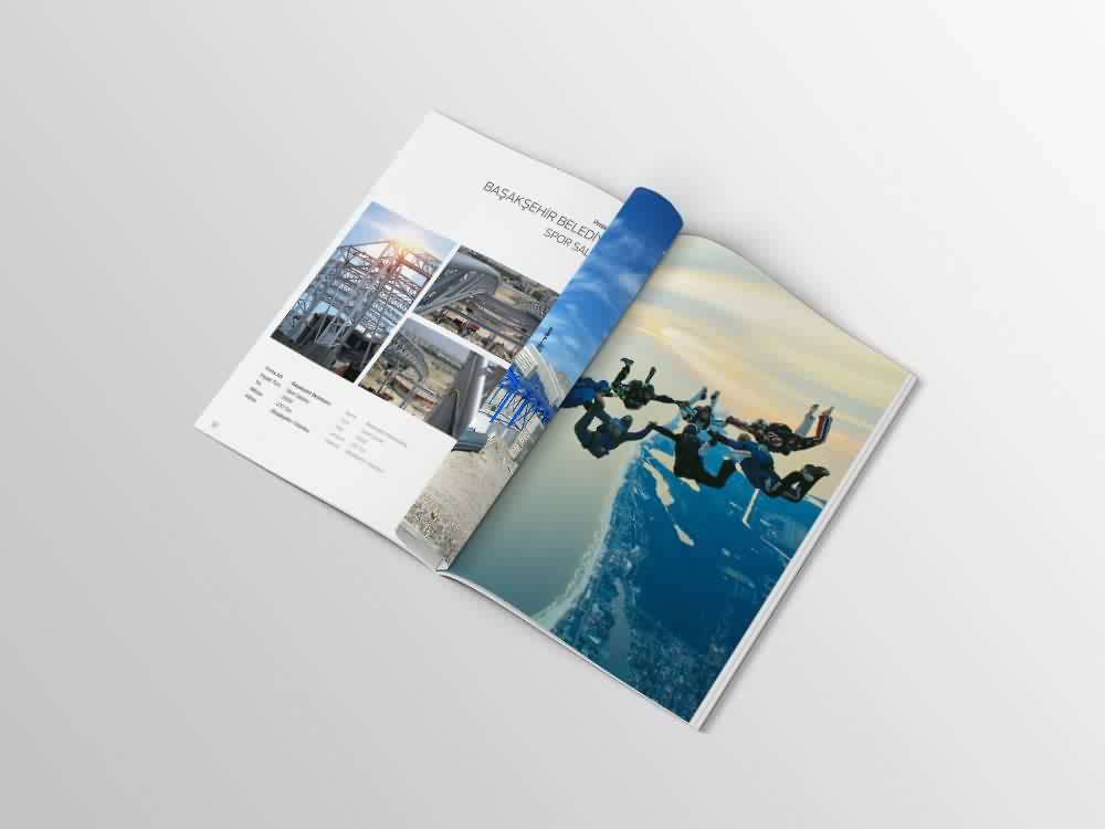 YLG Çelik Katalog Çalışması
