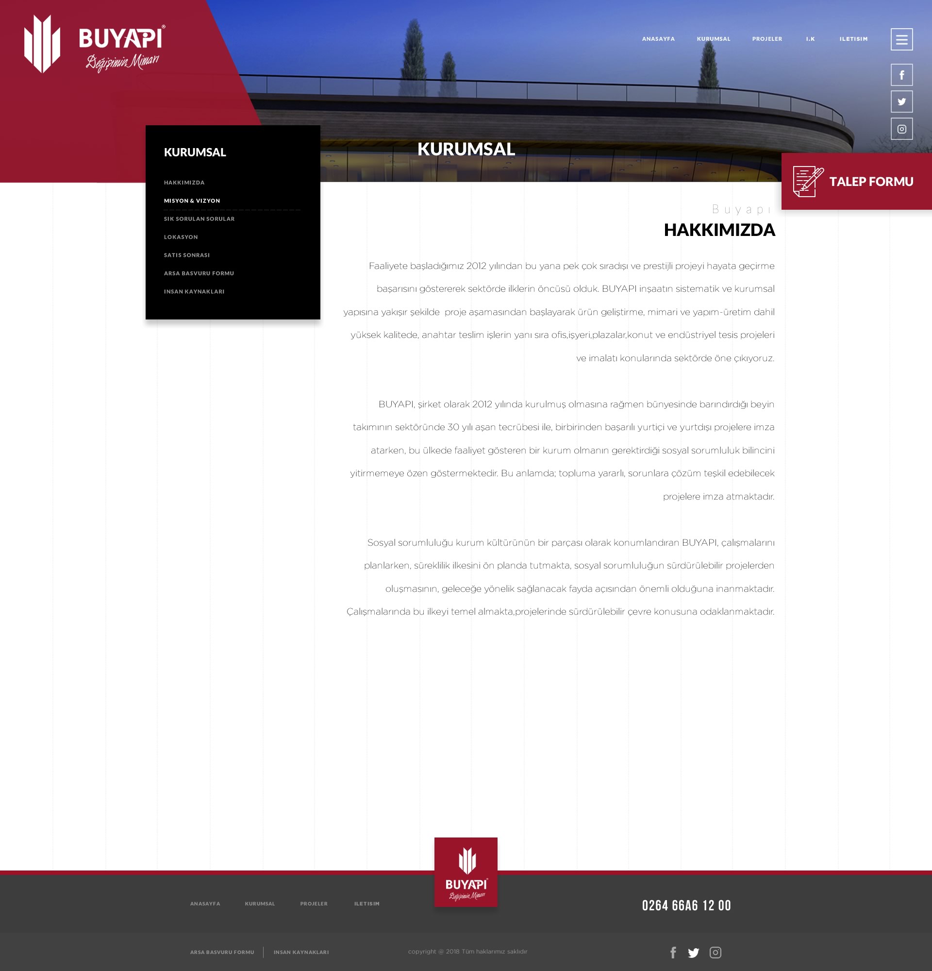 Buyapı Web site