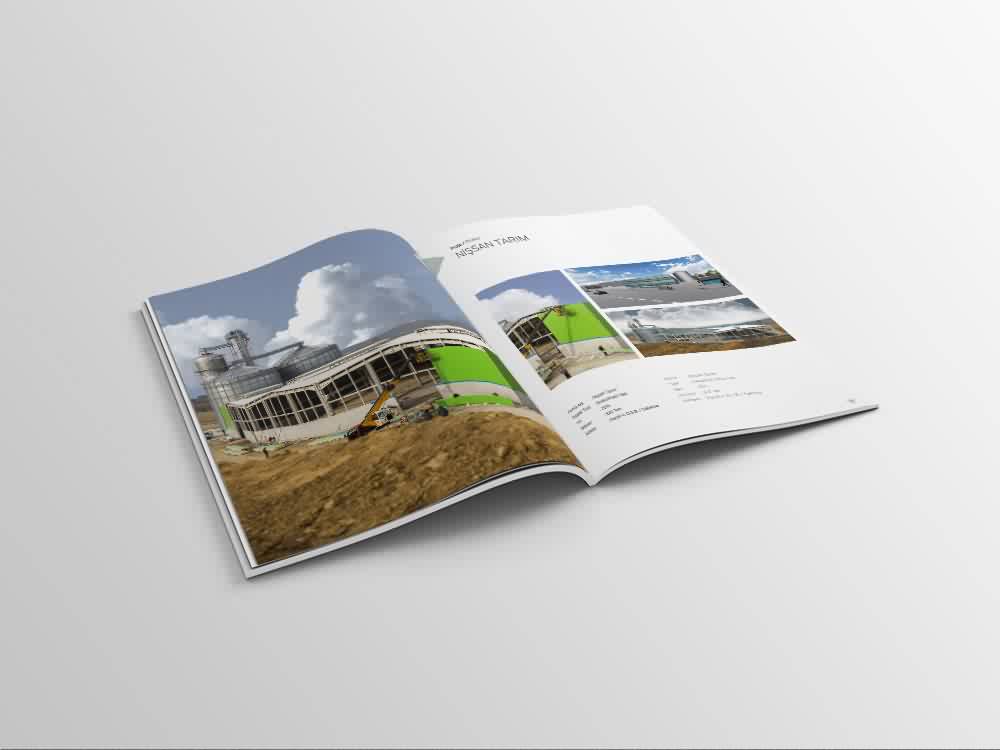 YLG Çelik Katalog Çalışması