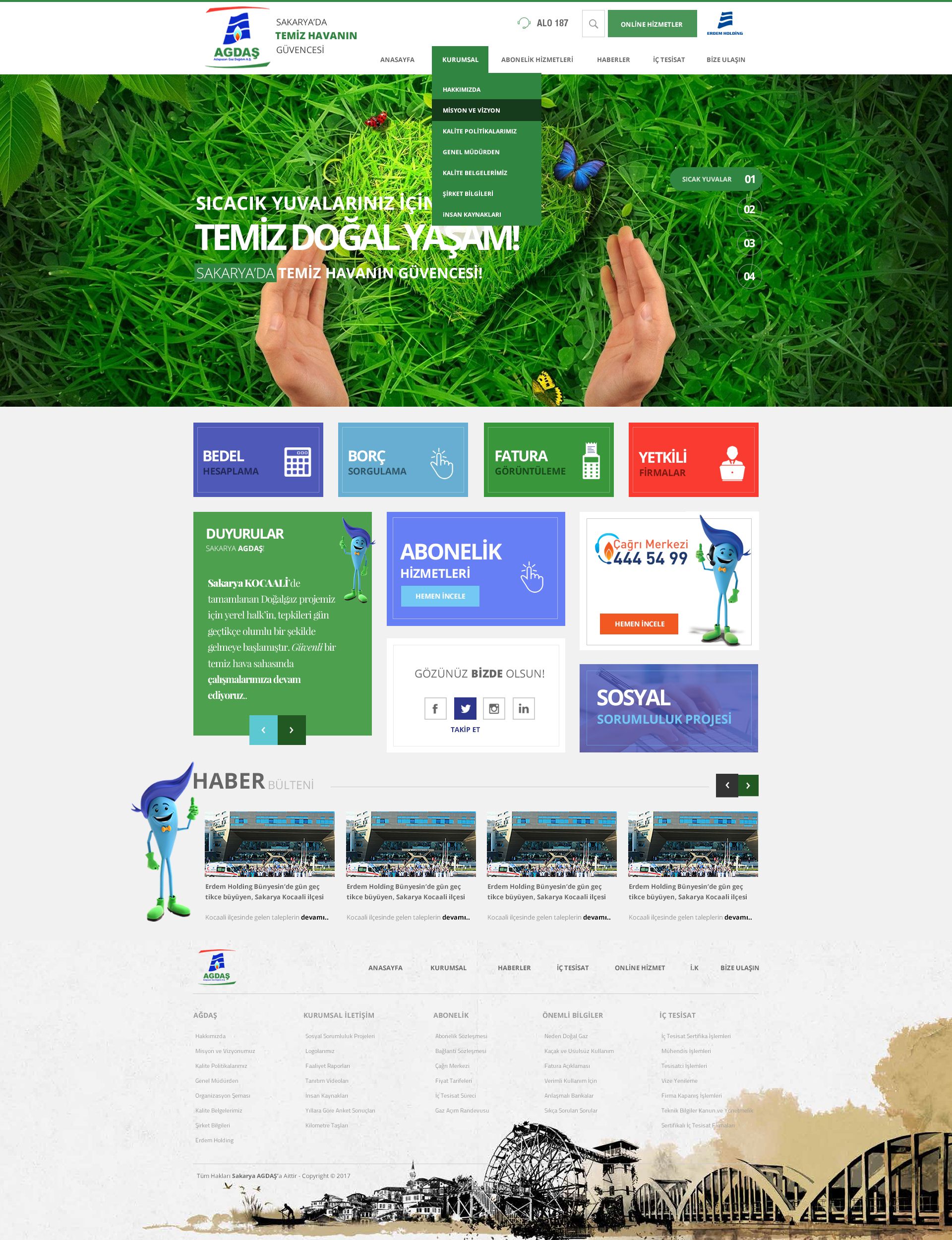 Agdaş Web Site