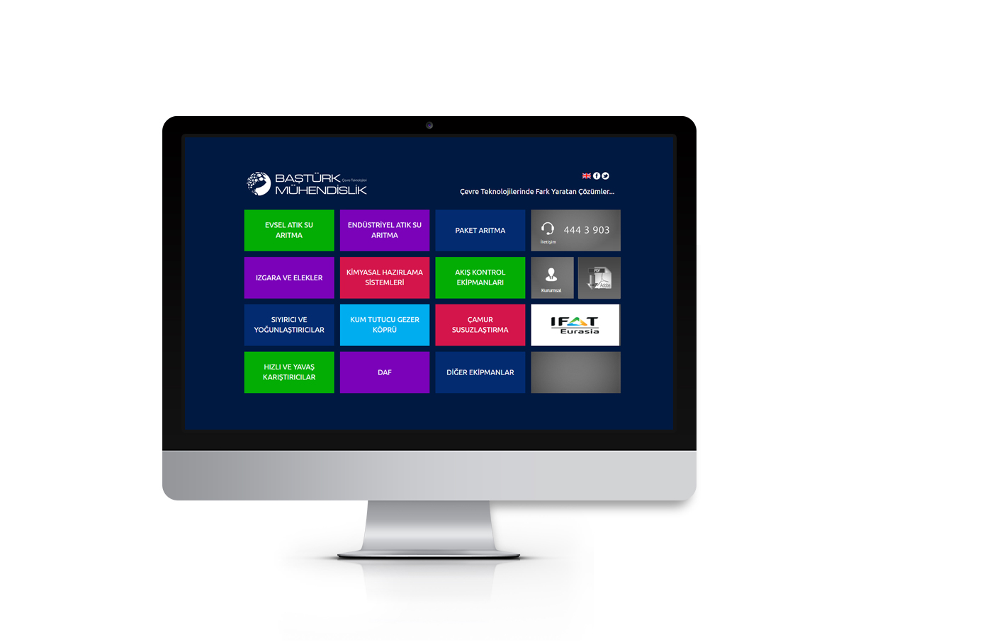 Baştürk Mühendislik Web Sitesi