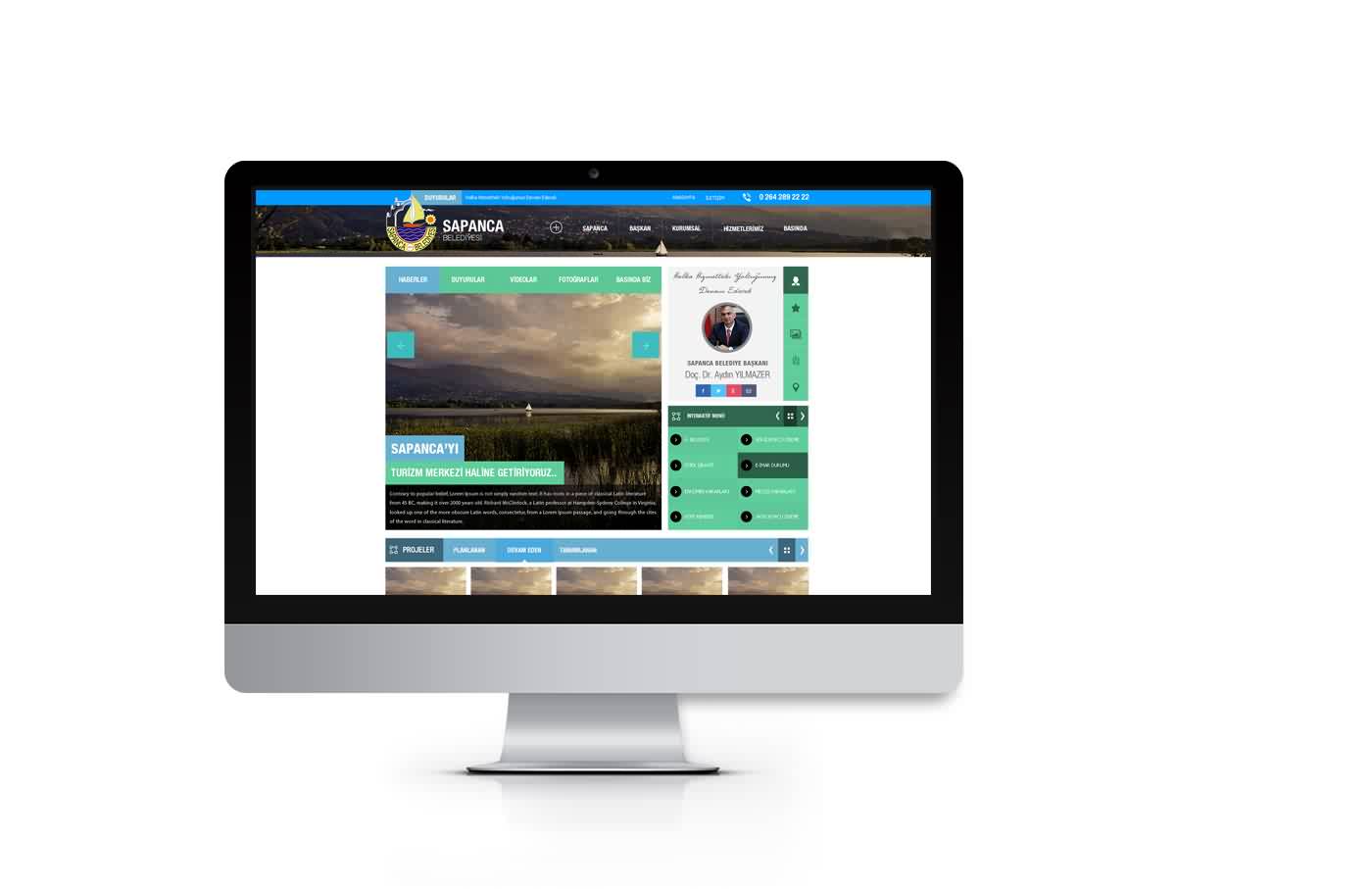 Sapanca Belediyesi Web Sitesi
